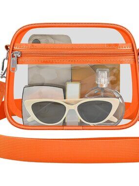 Clear Bag for Stadium Events Stadium Approved Women's Top-Handle Handbags | Mini